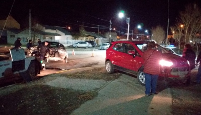 Fuerte colisión en Río Gallegos 