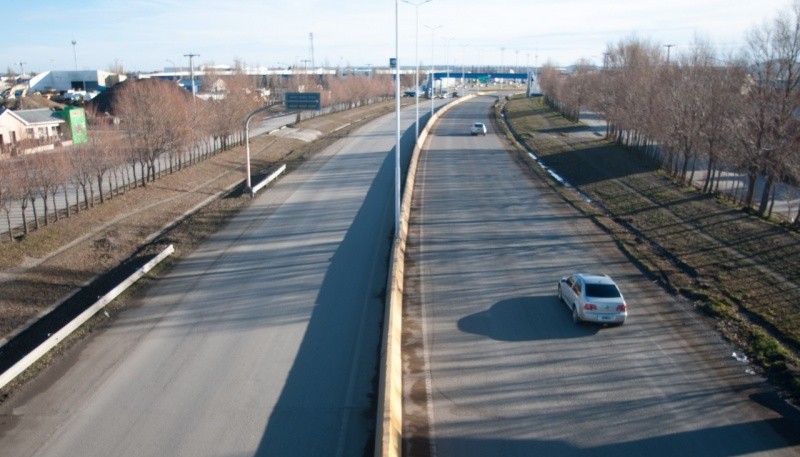 Autovía 17 de Octubre (Fotos L. Franco).