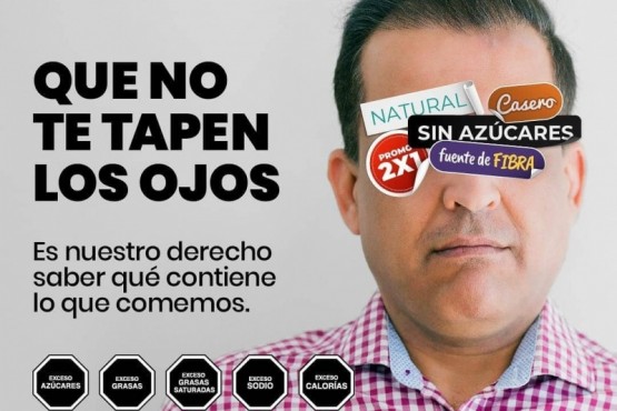 Campaña nacional por un #EtiquetadoClaroYA en Argentina.