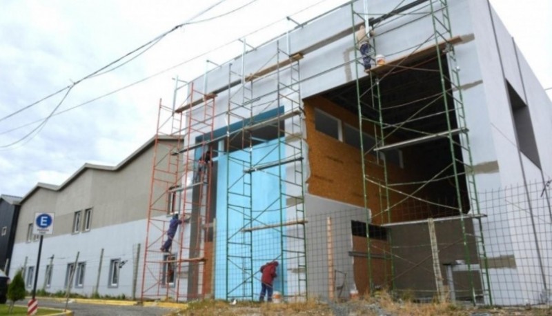 Avanza la obra del hospital.