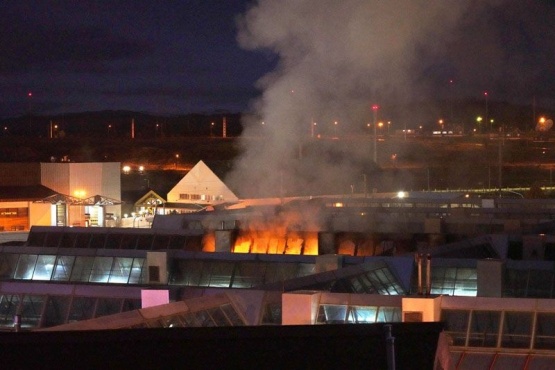 Gustavo Melella sobre el incendio en el Hospital: “Se evalúan los daños para pronto empezar la reparación”