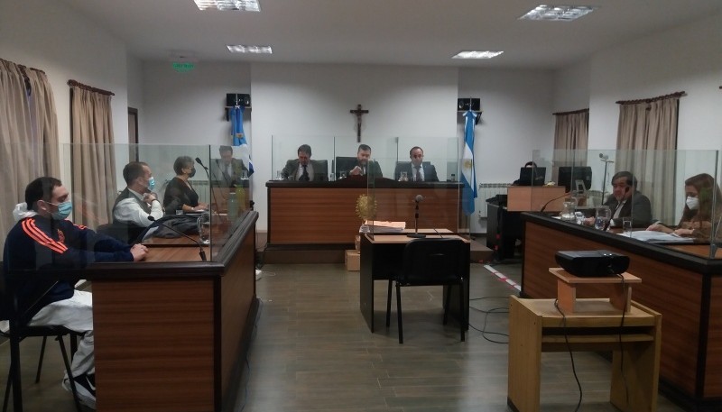 Ayer inició el juicio contra Sergio Vargas Teca. 