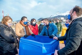Ushuaia ya cuenta con casi 200 campanas de reciclado