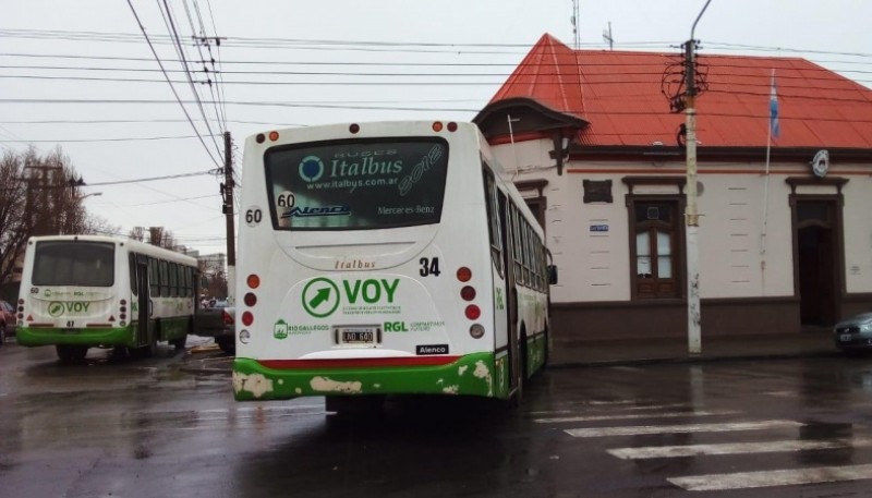 Colectivos abandonados en el Municipio.