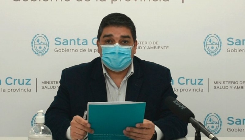 Ministro de Salud, Claudio García.