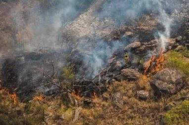 Comarca Andina: de vuelta el peligro por los incendios