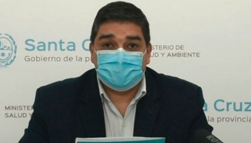 Claudio García, ministro de Salud.