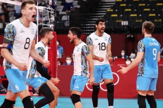 La Selección Argentina de vóley venció a Italia y pasó a las semifinales de los Juegos Olímpicos