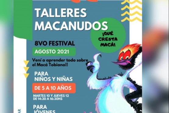 Ambiente Sur invita al 8vo Festival del Macá Tobiano