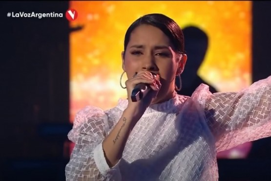 Camila Garay en La Voz Argentina.