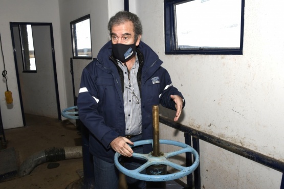 Gleadell anunció “avances” en la obra.