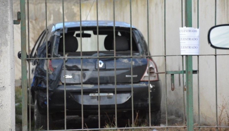 La joven fue encontrada en el asiento del lado del acompañante. (Foto: C.R.)