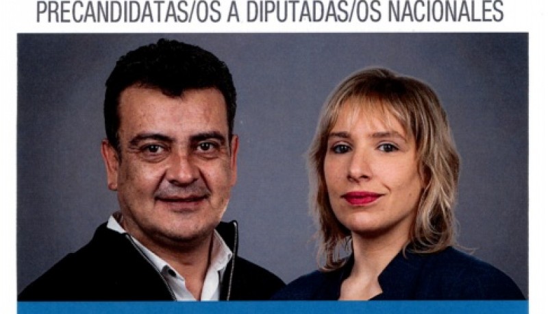 Gustavo González y Moira Lanesán. 