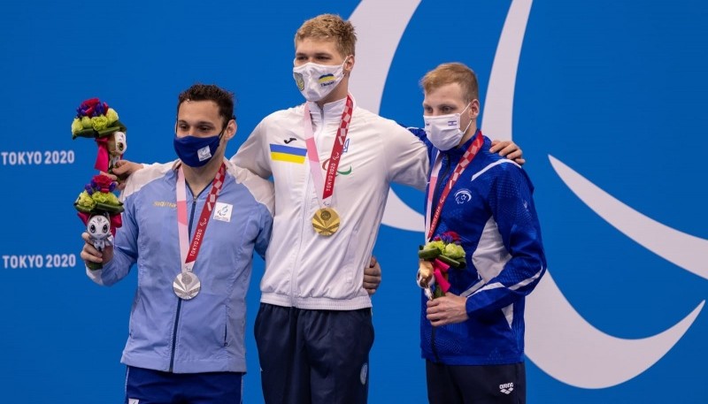 Fernando Carlomagno, medalla de plata en Natación.