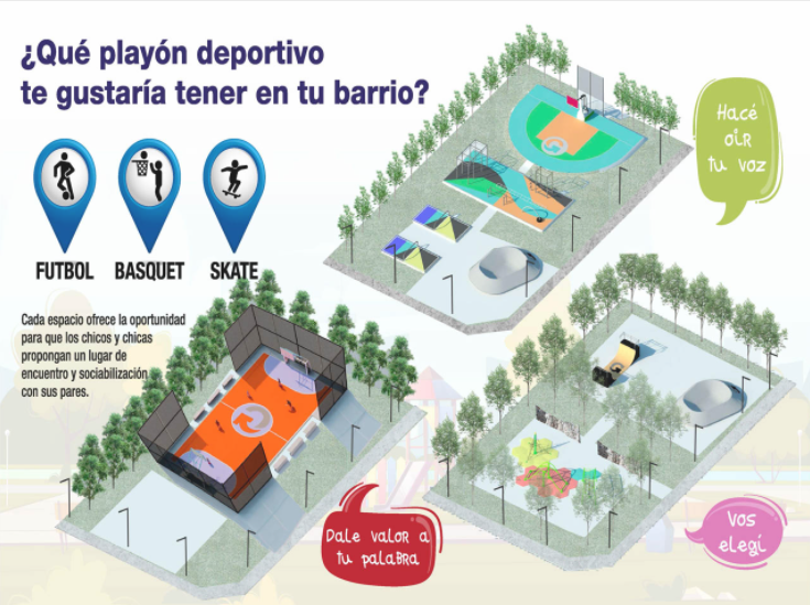 Diseños de playones