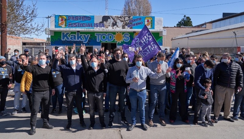 Fue un acto multitudinario. 