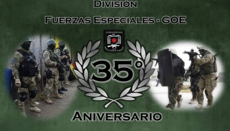 Nuevo aniversario de la División Fuerzas Especiales.