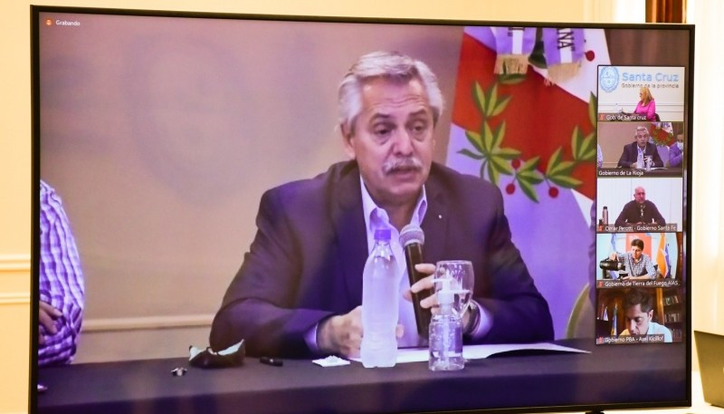 Alberto Fernández encabezó la reunión con los mandatarios provinciales del FDT.