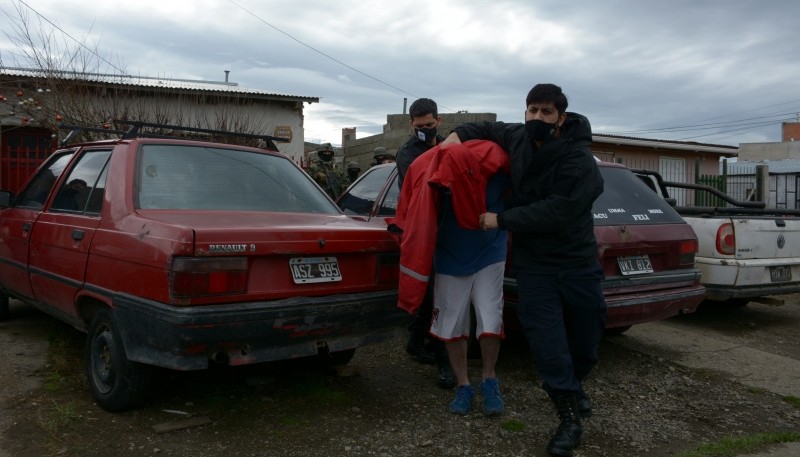 El sujeto detenido sería conocido de la policía por hechos similares. (Foto: C.R.)