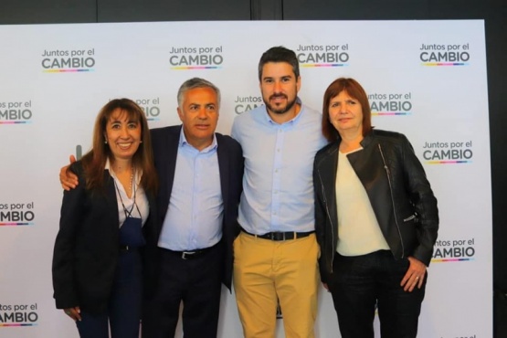 Roxana Reyes, Alfredo Cornejo, Leonardo Roquel y Patricia Bullrich.