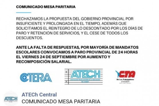 Docentes rechazaron el 30 por ciento.