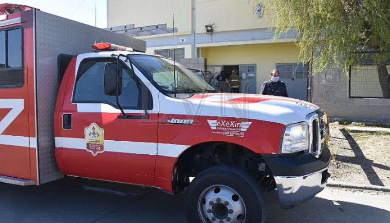 Personal de bomberos.