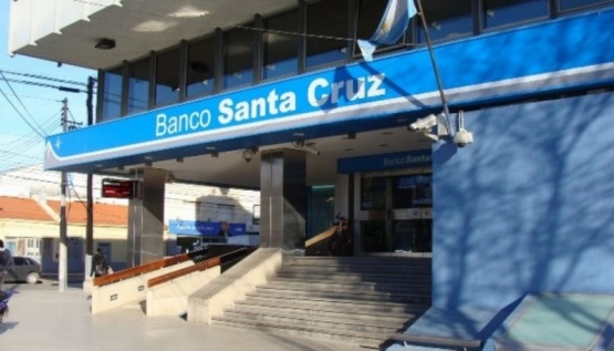 Banco Santa Cruz. 