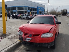 Otro choque en una esquina recurrente en Río Gallegos