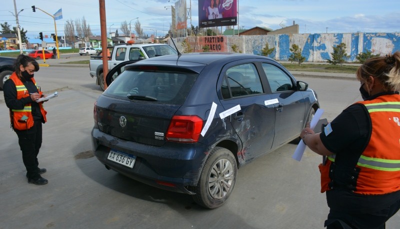 El rodado fue secuestrado por falta de documentación. (Foto: C.R.)