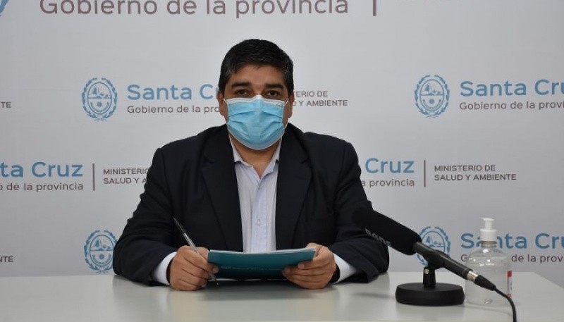 Ministro de Salud y Ambiente, Claudio García.