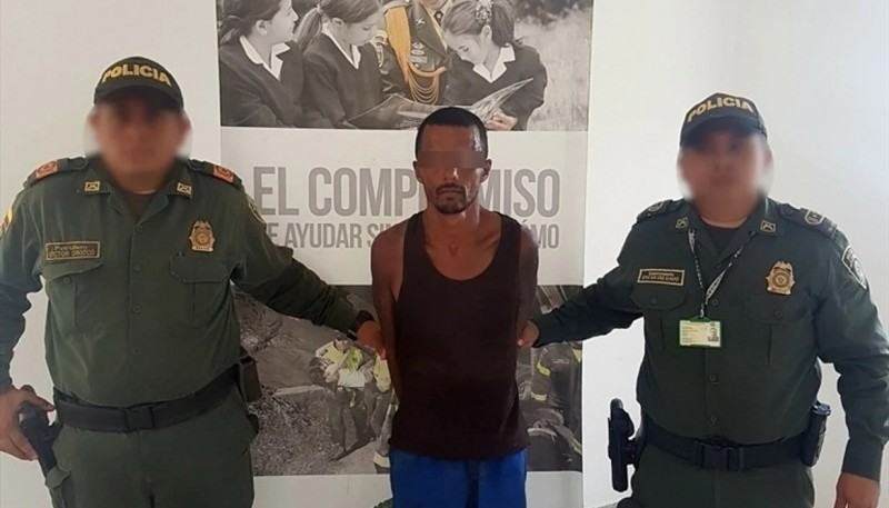 Detenido.