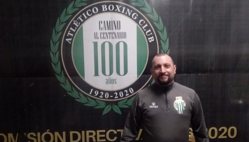 Rodrigo Ateiro, coordinador de eventos del Atlético Boxing.