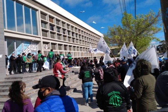 Protesta de estatales y judiciales