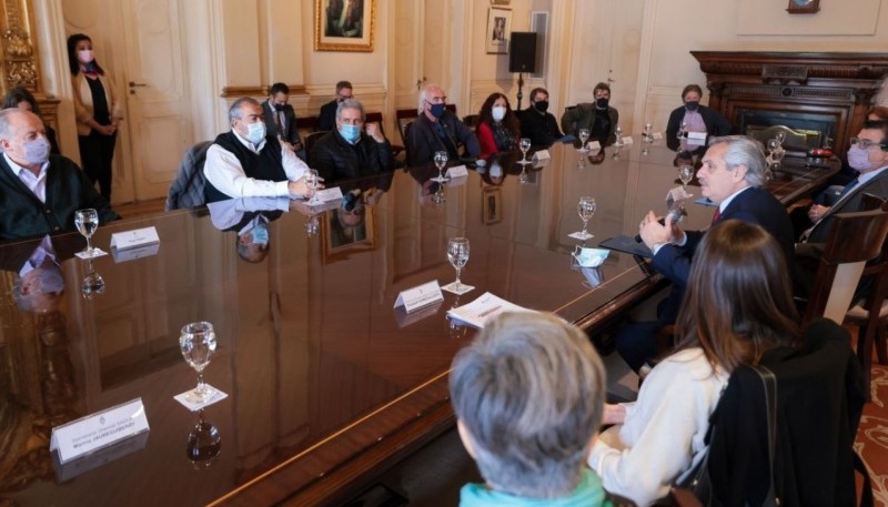 Reunión con el Presidente. 