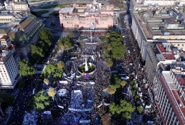 Referentes del justicialismo celebraron el Día de la Lealtad