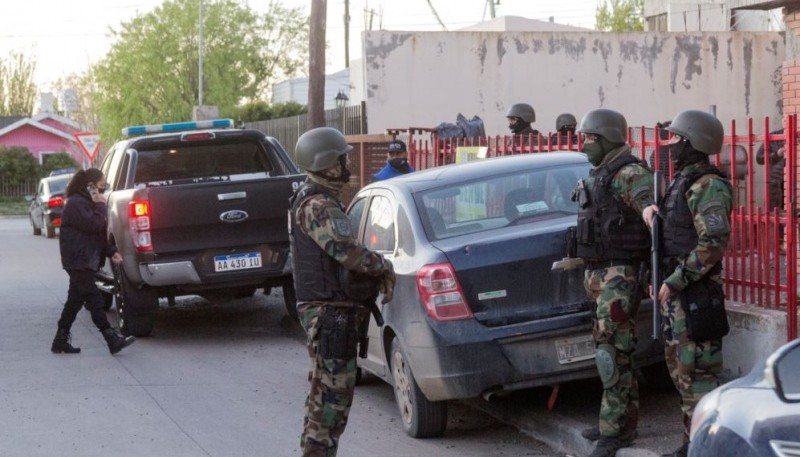 El ingreso estuvo a cargo del personal de la Fuerzas Especiales. (Foto: C.G.)