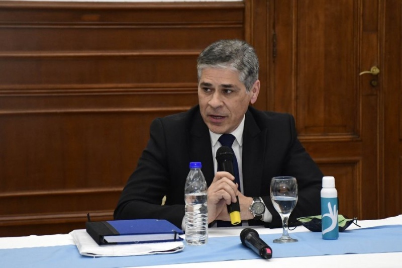 El Presidente de YPF, Pablo González. 