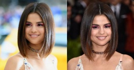 Selena Gomez estrenó el look perfecto para estilizar a las chicas de cara redonda