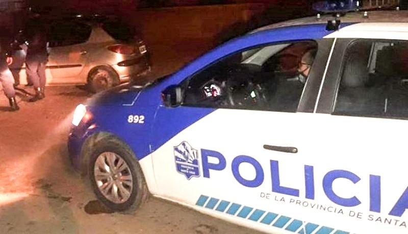 Móvil policial.