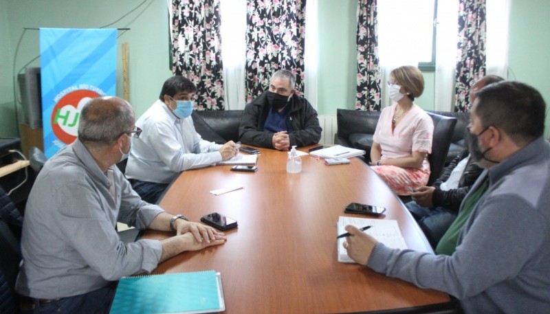 El Ministerio de Salud y Ambiente en Río Turbio.