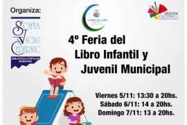 Se viene la Cuarta Feria del Libro Infantil y Juvenil municipal