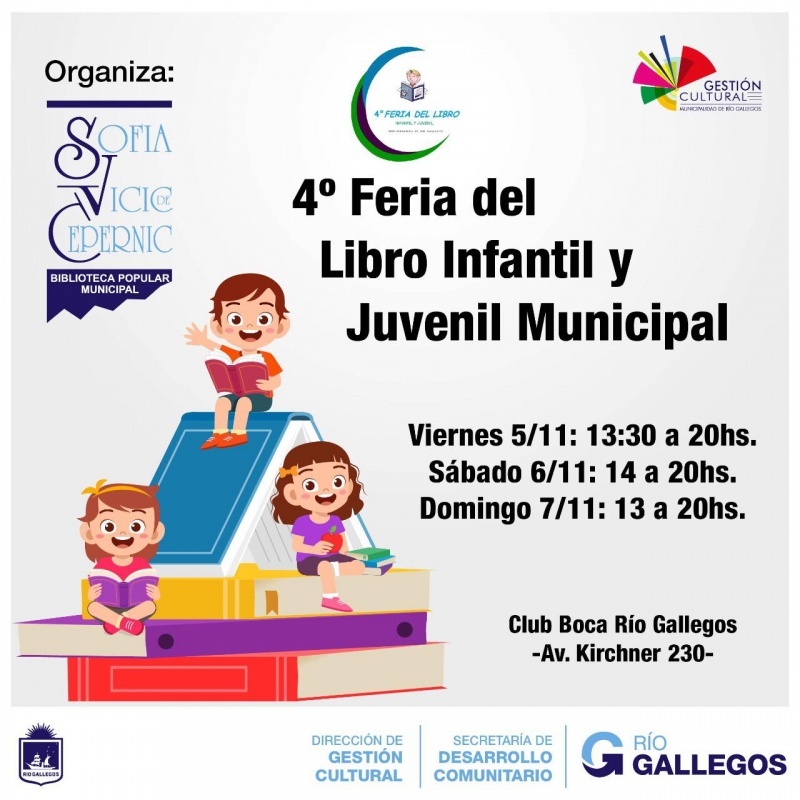 Cuarta Feria del Libro Infantil y Juvenil municipal.
