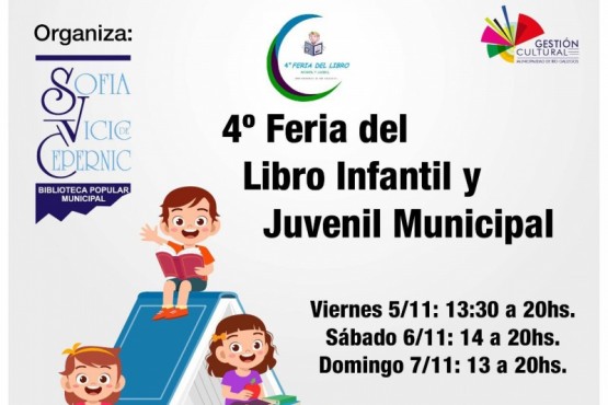 Cuarta Feria del Libro Infantil y Juvenil municipal.