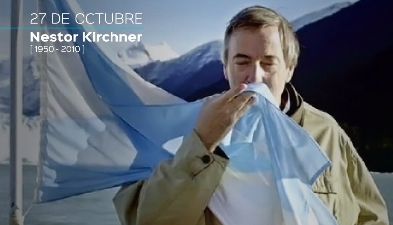 El recuerdo de Néstor Kirchner. 