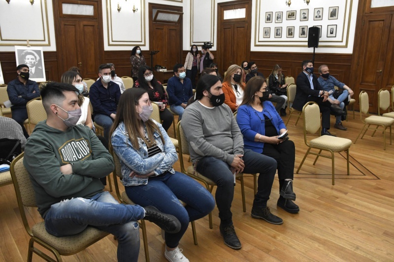 Reunión en Casa de Gobierno.