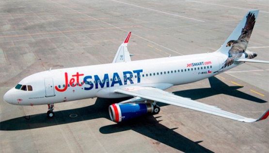 JetSMART es una aerolínea de bajo costo.