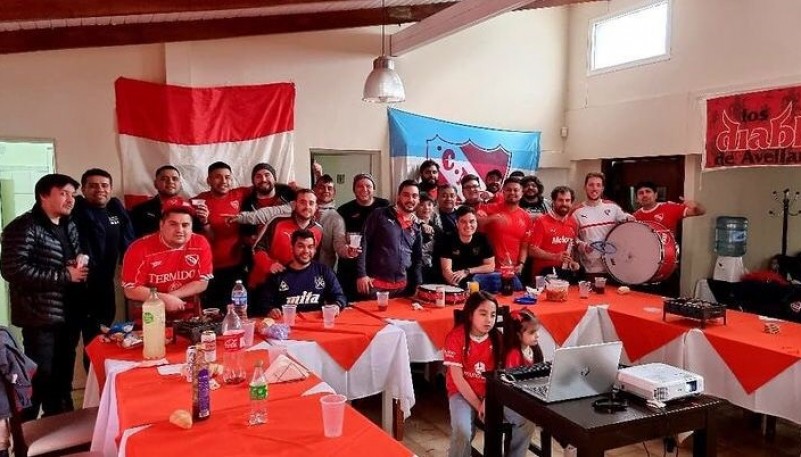 La Peña Miguel Ángel “Pepe” Santoro del Club Atlético Independiente en Río Gallegos.