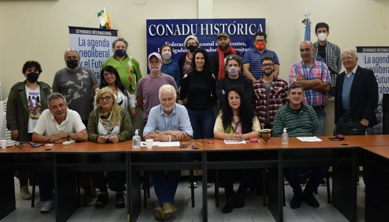 Hubo reunión de los representantes de CONADU.