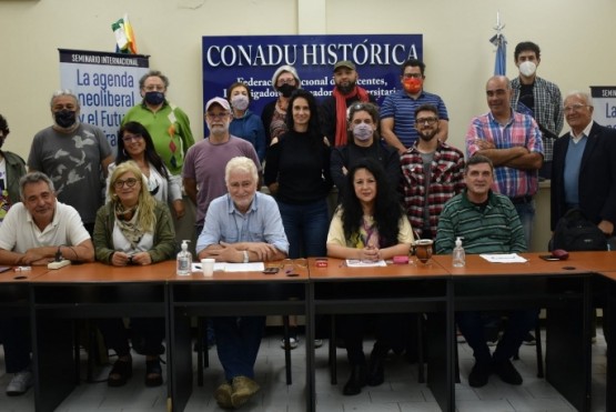 Hubo reunión de los representantes de CONADU.