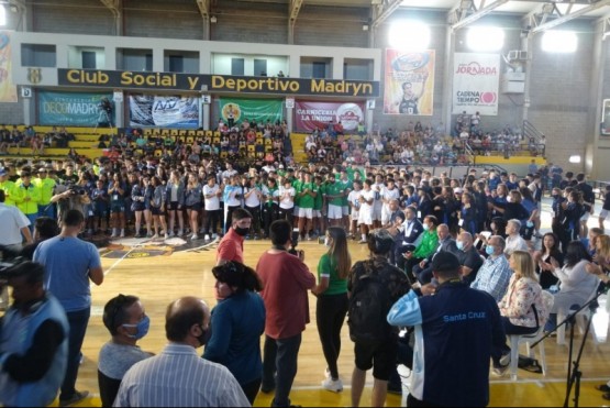 Cierre de los Juegos Nacionales de la Araucanía.